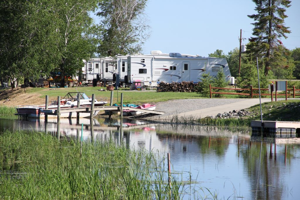 Seasonal RV Space on Lake of the Woods, MN KenMarKe Resort